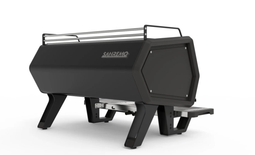 Profesionální pákový kávovar Sanremo D8 2GR, PID, LED, Total  white