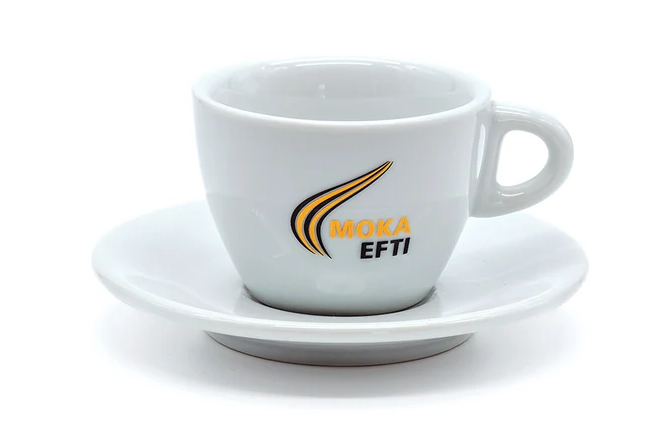 Moka Efti 6 šálků na kávu s podšálky - cappuccino